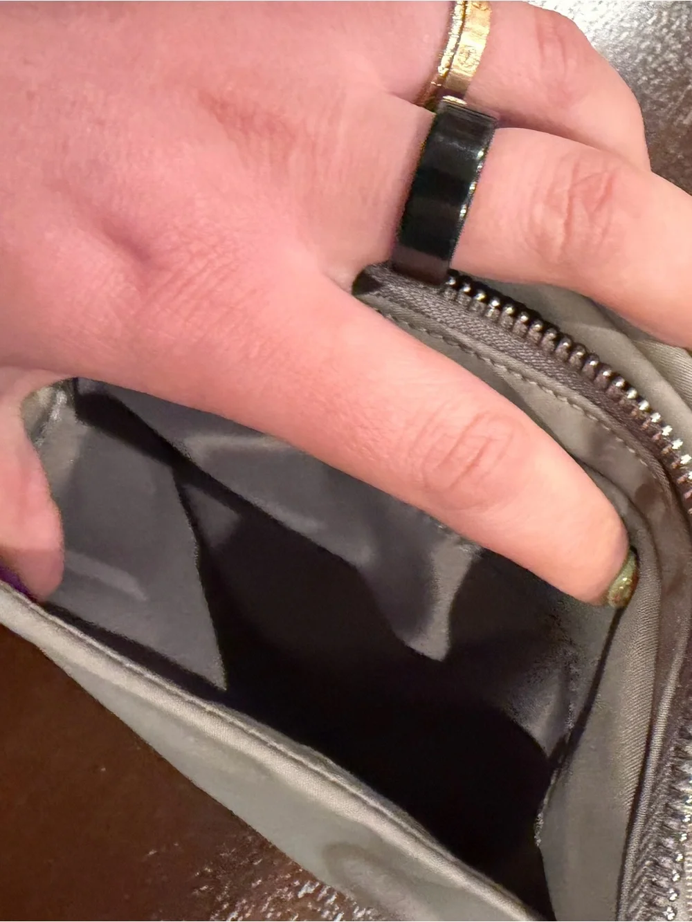 Like new lululemon athletica Crossbody Bag in Taupe